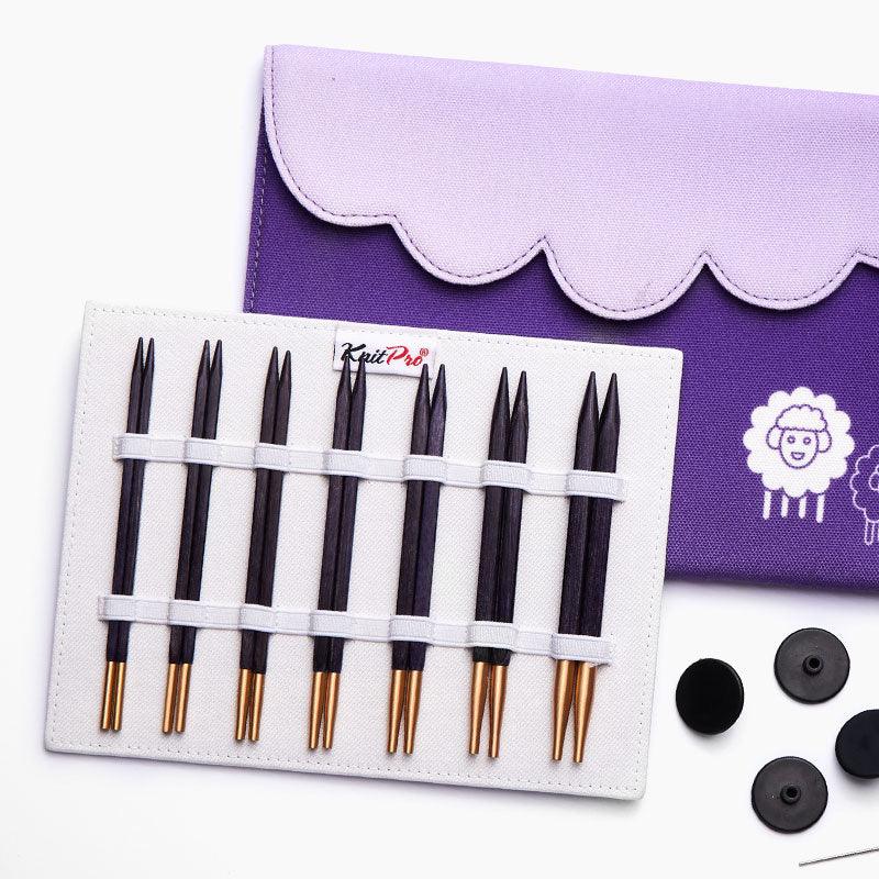 KnitPro Jadore Cubics Interchangeable Needles.