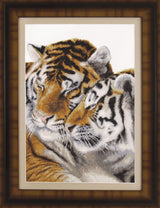 Charivna Mit NICE COUPLE Cross-Stitch featuring Aida fabric