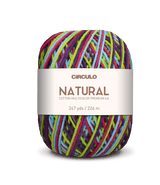 Circulo Barroco Multicolor Premium 4/6, 100% Cotton Yarn for Crochet and Knitting, 226m/200g - Leo Hobby Marketplace