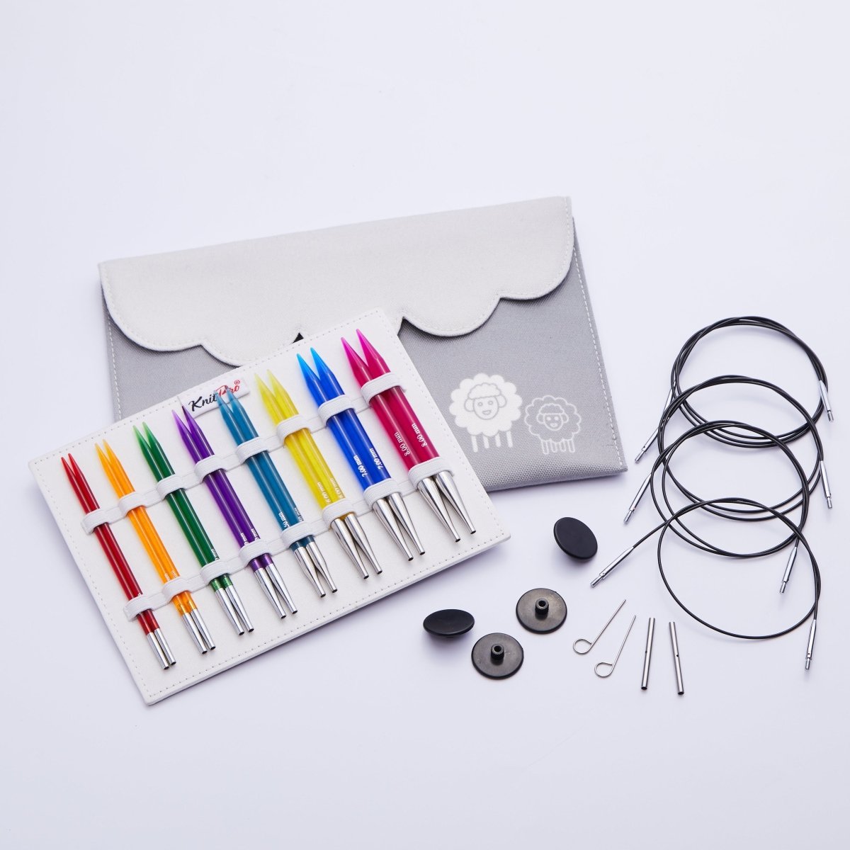 KnitPro Trendz Deluxe Interchangeable Circular Needles Set – 13cm (5”) 50620 - Leo Hobby Marketplace