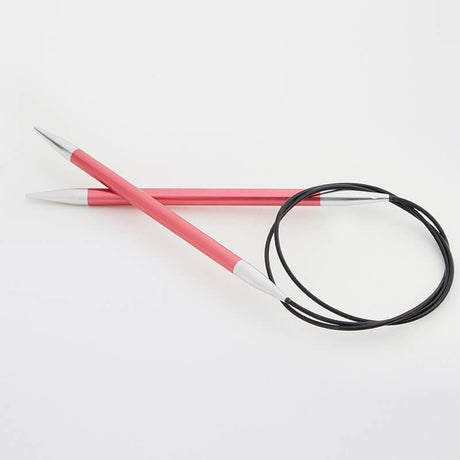 Fixed Circular Needles from KnitPro Zing collection